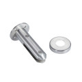 Investment Casting Stainless Steel Cylindrical Swimming Pool Glass Clamp